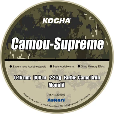Kogha Camou Supreme Grün Garantierte Lieferung