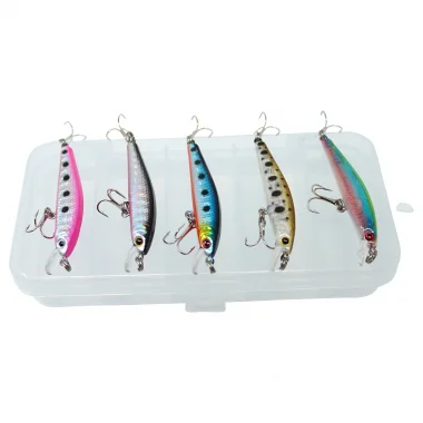 Kogha Wobblerset Slim Minnows Sinking Beliebt