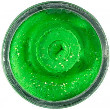 Heißes Angebot Berkley PowerBait® Sinking Glitter Trout Dough (Spring/Lime Glitter)