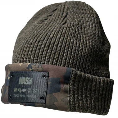 Bestpreis Nash Zero Tolerance Woolly Hat Camo Panel (Oliv/Camouflage)
