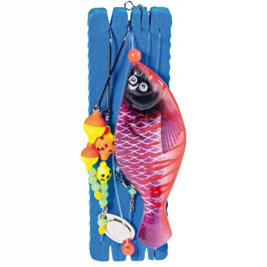 Neue Ware Aquantic Flatfish Spoon Rig Special (red flashfish)
