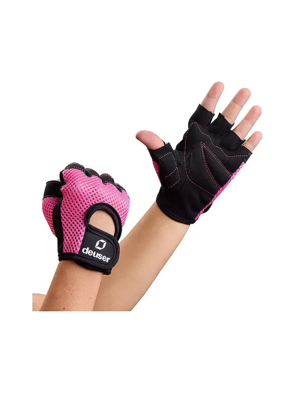 DEUSERDamen Fitnesshandschuhe Pink Lady Markenware