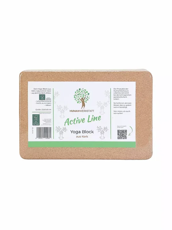 HUMANWERKSTATTYoga Block Kork Angebot