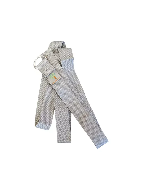 Markenprodukt HUMANWERKSTATTYoga Strap mit Metall Verschluss