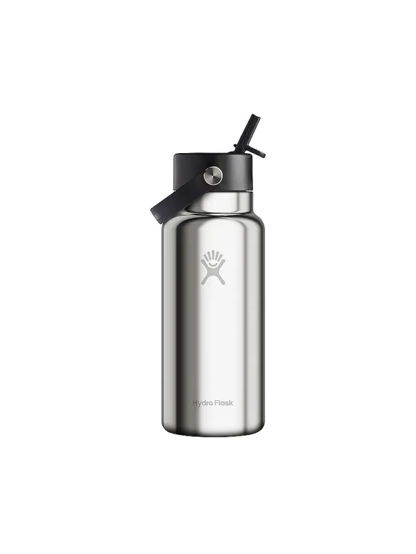 Top-Seller HYDRO FLASKTrinkflasche Wide Flex Straw Limited Edition 946ml isoliert