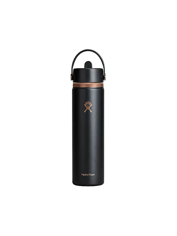 Letzte Chance HYDRO FLASKTrinkflasche Wide Mouth Flex Straw Cap Arc Col Isoliert (Limited Edition) 710ml