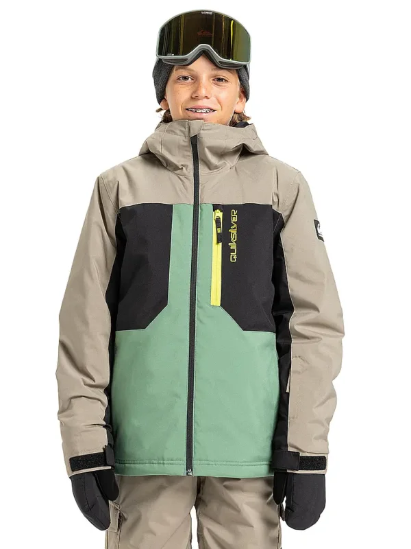 Neuheit QUIKSILVERJungen Snowboardjacke Dawson