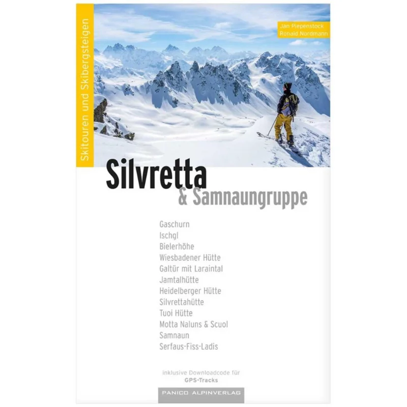 Panico Verlag Silvretta & Samnaungruppe - Skitourenführer Markenprodukt
