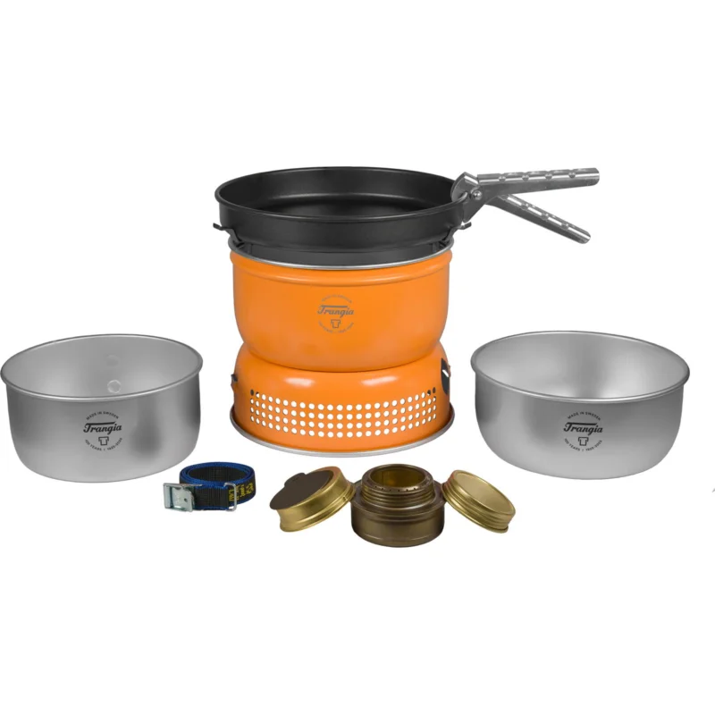 Direkt Vom Hersteller Trangia Sturmkocher Set groß 25-3 UL Spiritus - Cloudberry