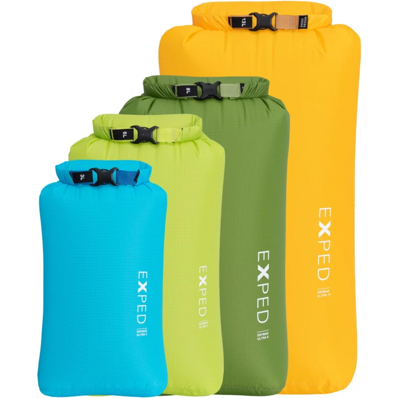 Bestpreis EXPED Drybag Ultra Set - 4er Packsack-Set