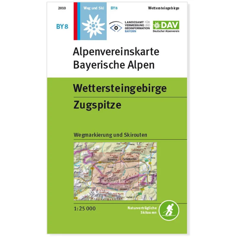 DAV BY08 Wettersteingebirge, Zugspitze Preisreduziert