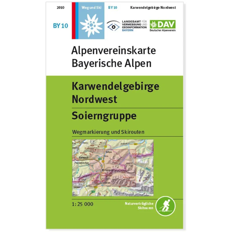 DAV BY10 Karwendelgebirge Nordwest Beliebt