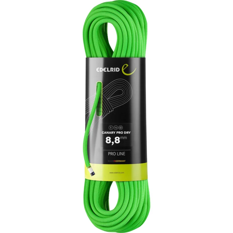 Sofort Bestellen Edelrid Canary Pro Dry 8,8 mm - drei Normen Seil