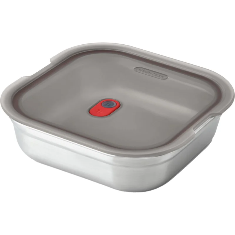 Billig black+blum Steel Food Box Square 1,1 Liter - Multifunktionsbox
