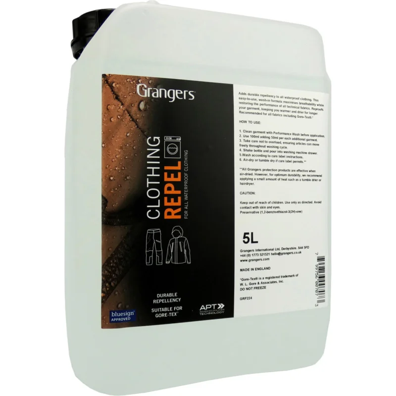 Jetzt Bestellen Grangers Clothing Repel - Waschimprägnierung - 5 Liter