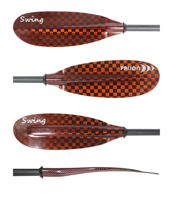 Prijon Swing Carbon Doppelpaddel Carbonpaddel mit Paddlock Teilung Aktuell