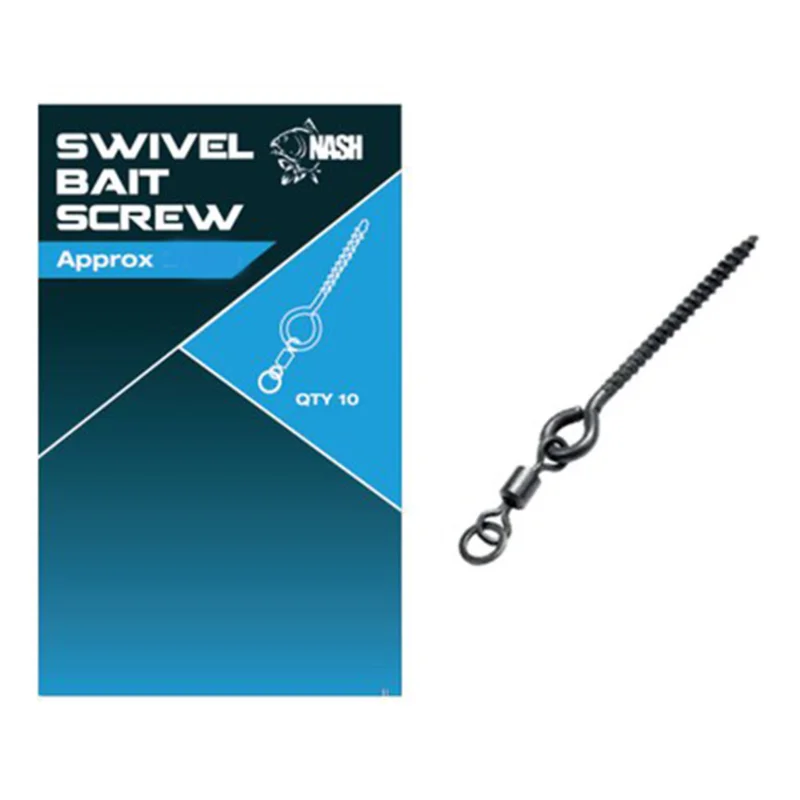 Neue Ware Nash Swivel Bait Screw 13mmKarpfenangeln Zubehör