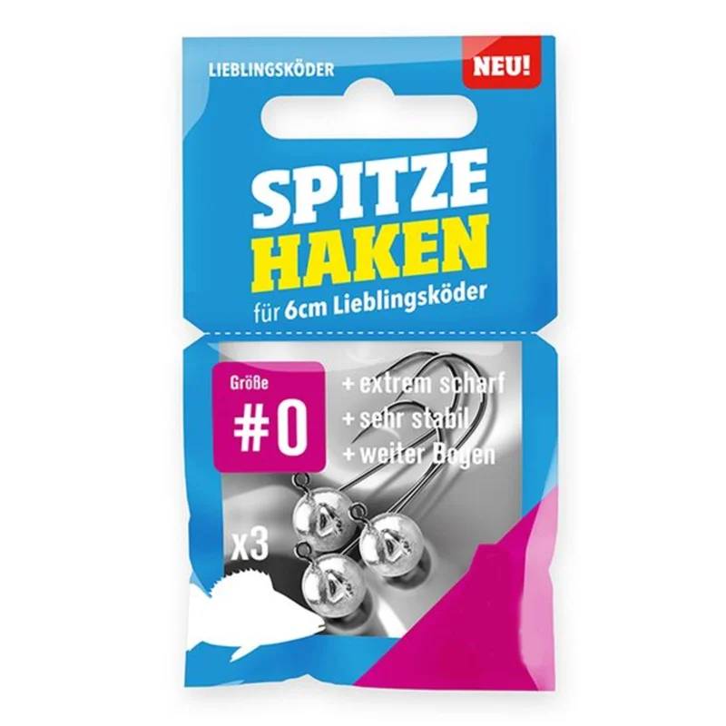 Lieblingsköder Spitze Haken #0 6g Jigheads Versand Am Gleichen Tag