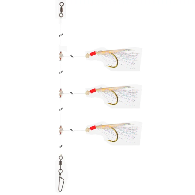 Daiwa Grand Wave Dorsch/Köhler-Vorfach mit Fischhaut No.2 Letzte Chance