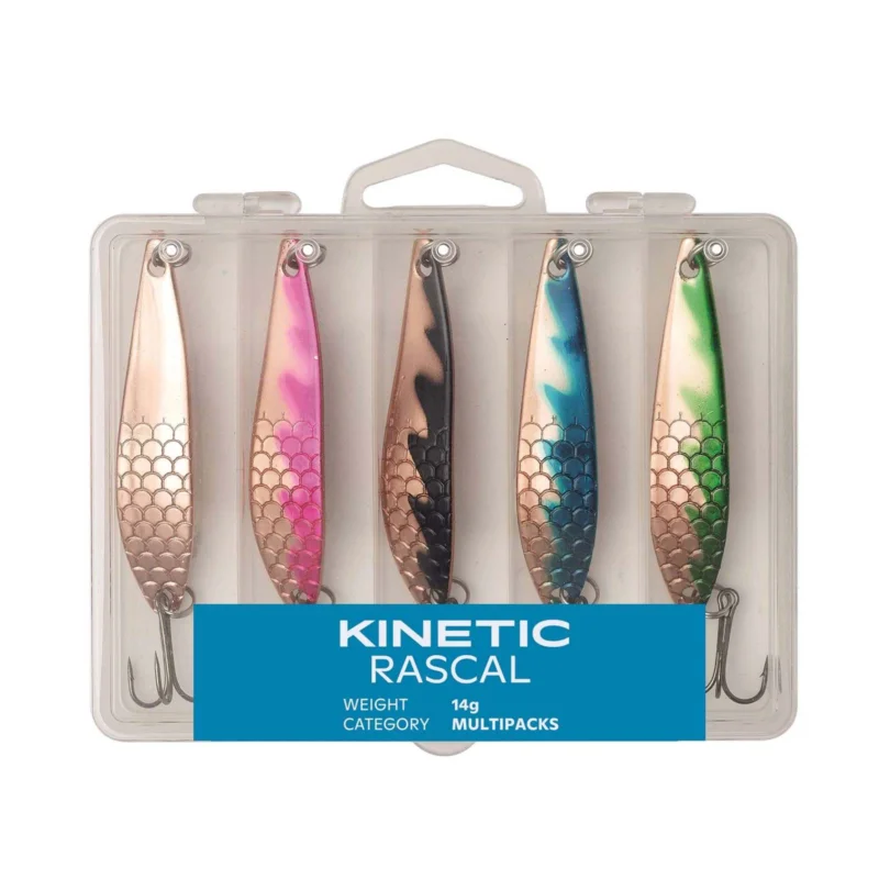 Direktkauf Kinetic Rascal Blinker Set bleifrei – Angelset Raubfisch