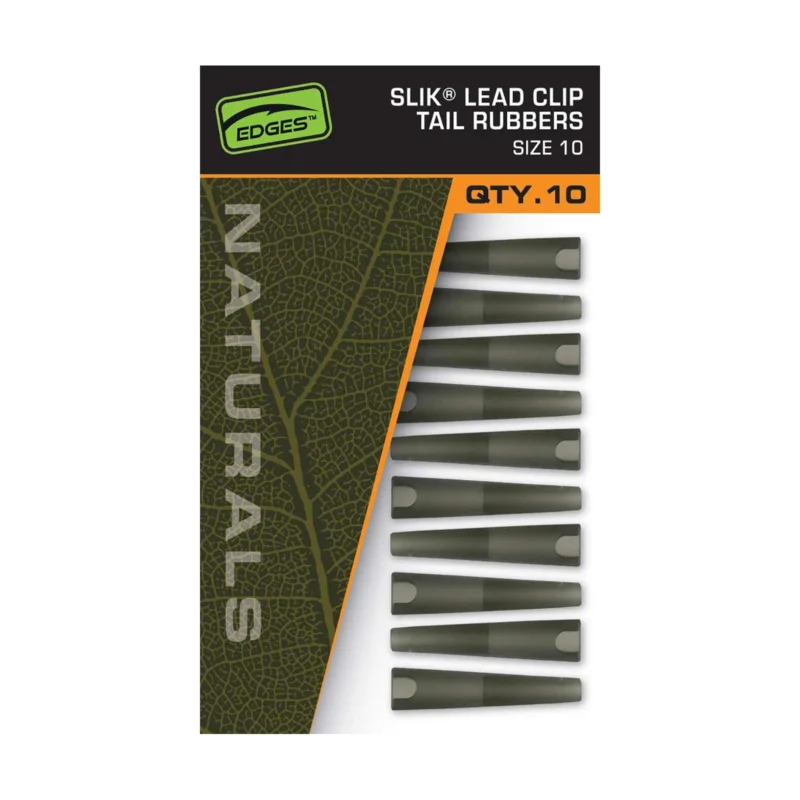 Zertifiziert Fox Naturals Sz10 Slik Lead Clip Tail Rubber Karpfen-Zubehör