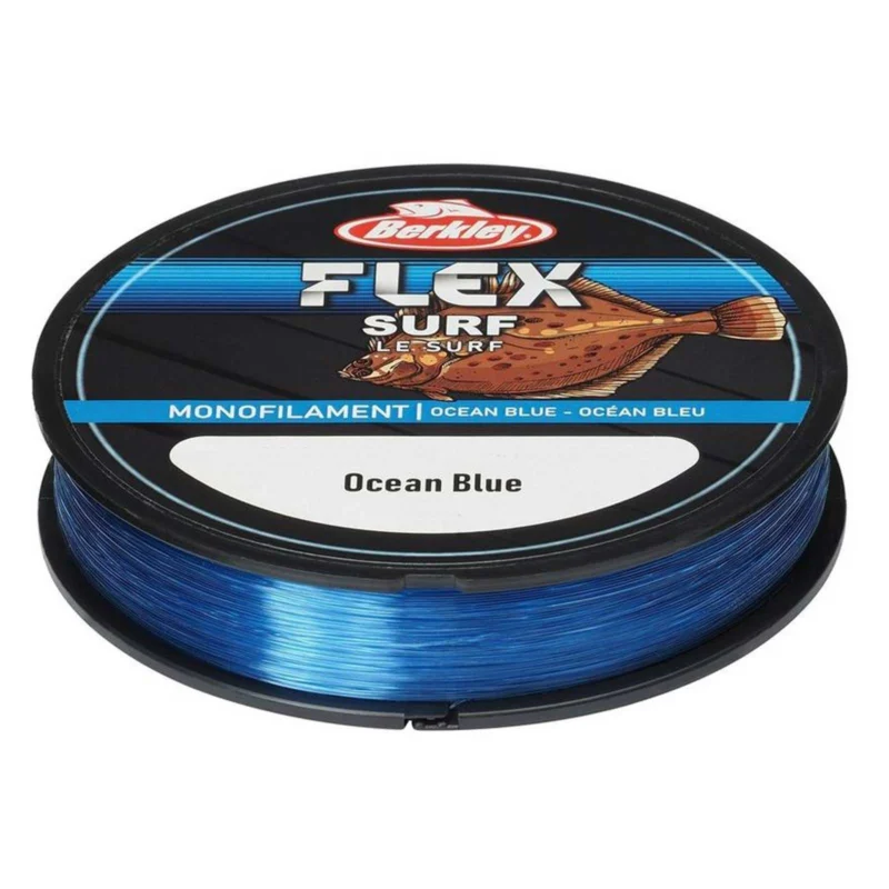 Berkley Flex Surf 250m 0,40mm Ocean Blue Monofile Angelschnur Brandungsangeln Super-Preis