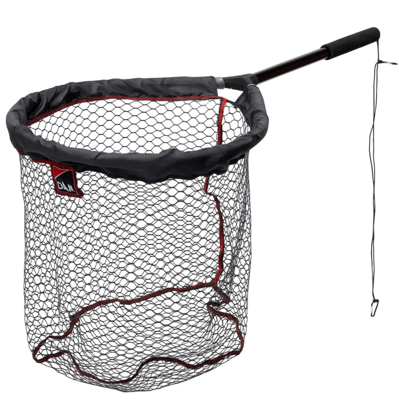 Neue Ware DAM Floating Landing Net XL Kleinboot & Bellyboat Kescher