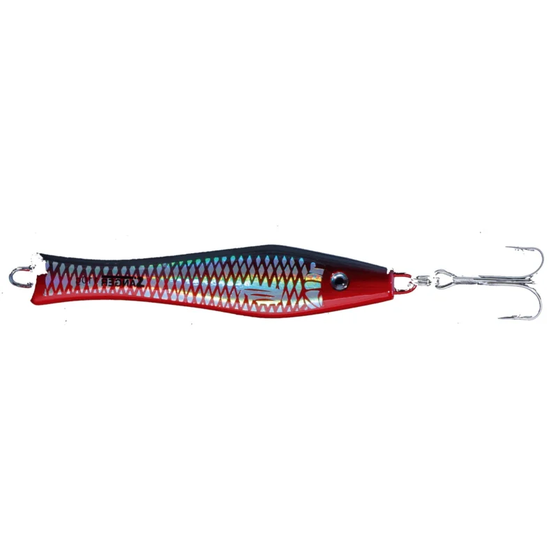 Bestseller Sänger 3D Holo Pilker 300 g Schwarz rot