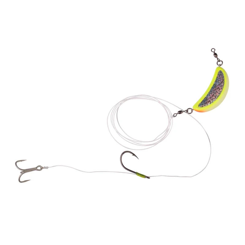 Savage Gear Nordic Bait Fish Rig - 300g Flex Hooks 3/0 + 6/0 FC 1mm Gummiköder Echt