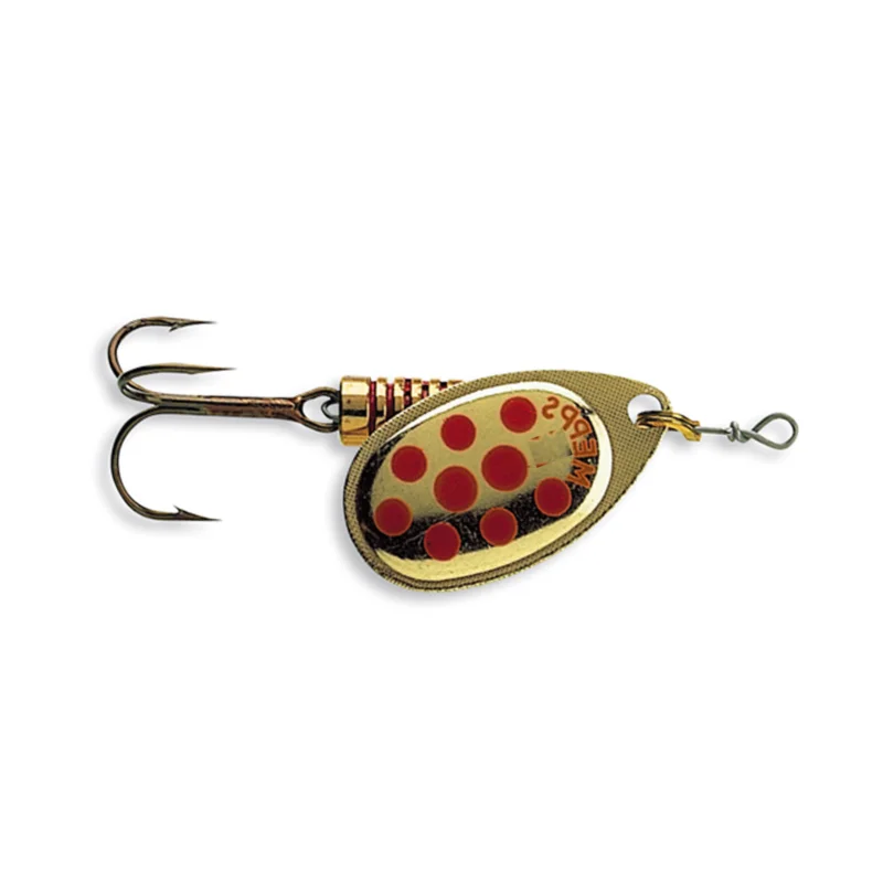 Mepps Aglia mit Punkten Gr.1 gold/rot Spinner Top-Angebot