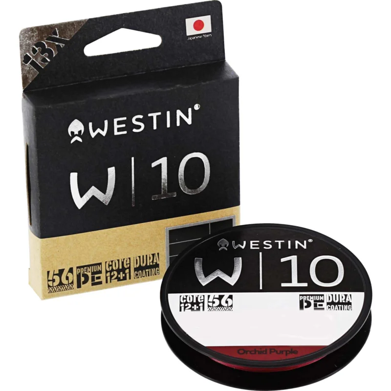 Westin W10 13 Braid Orchid Purple 0.165mm 135m 10.9kg Geflochtene Angelschnur Abverkauf