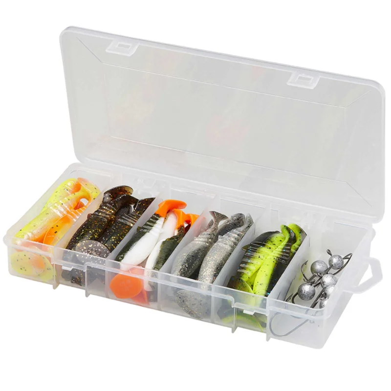 Savage Gear Cannibal Shad Kit 5.5 & 6.8cm Mixed Colors 36 Stück Gummifisch-Set Nur Für Kurze Zeit