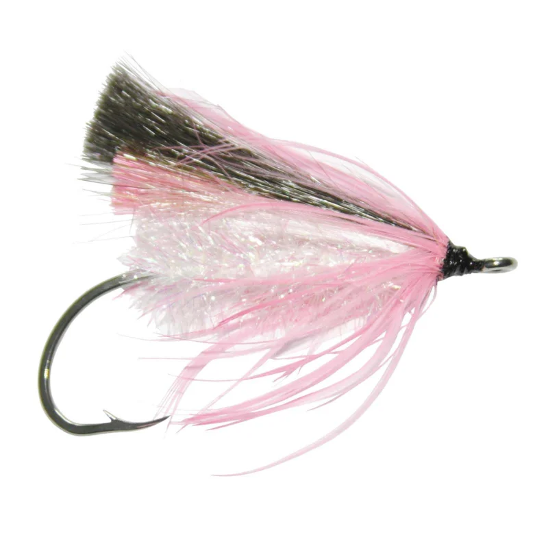 Dieter Eisele XXL Meeresfliegen Silber Pink Schwarz Beifänger Ausverkauf