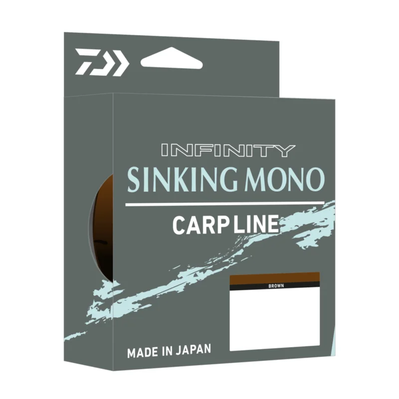 Daiwa Infinty Sinking Mono 0.340mm - 500m BROWN monofile Karpfenschnur Preis Gesenkt