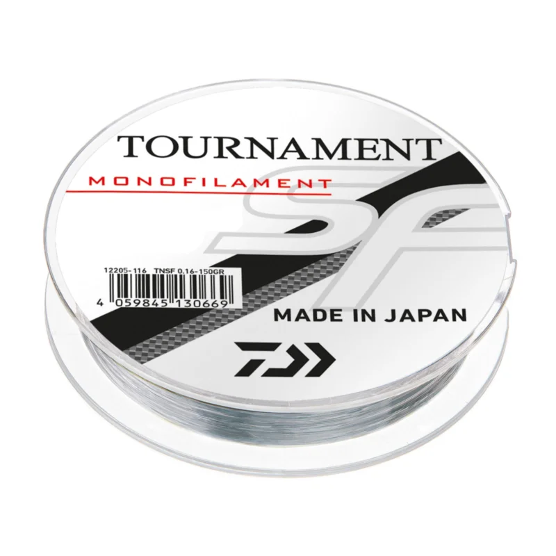 Neuheit Daiwa Tournament SF Line 0,20mm 150m Grau-Transparent monofile Angelschnur