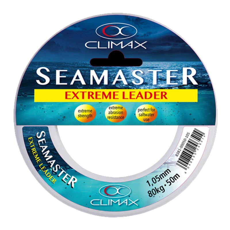 Begrenztes Angebot Climax Seamaster Extreme Leader 35m 1,60mm Fluorocarbon-Vorfach