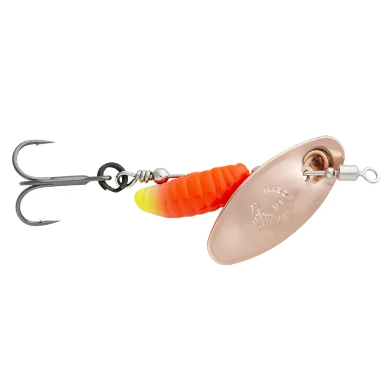 Versand Am Gleichen Tag Savage Gear Grub Spinners #0 2.2g Sinking Copper Red Yellow bleifrei
