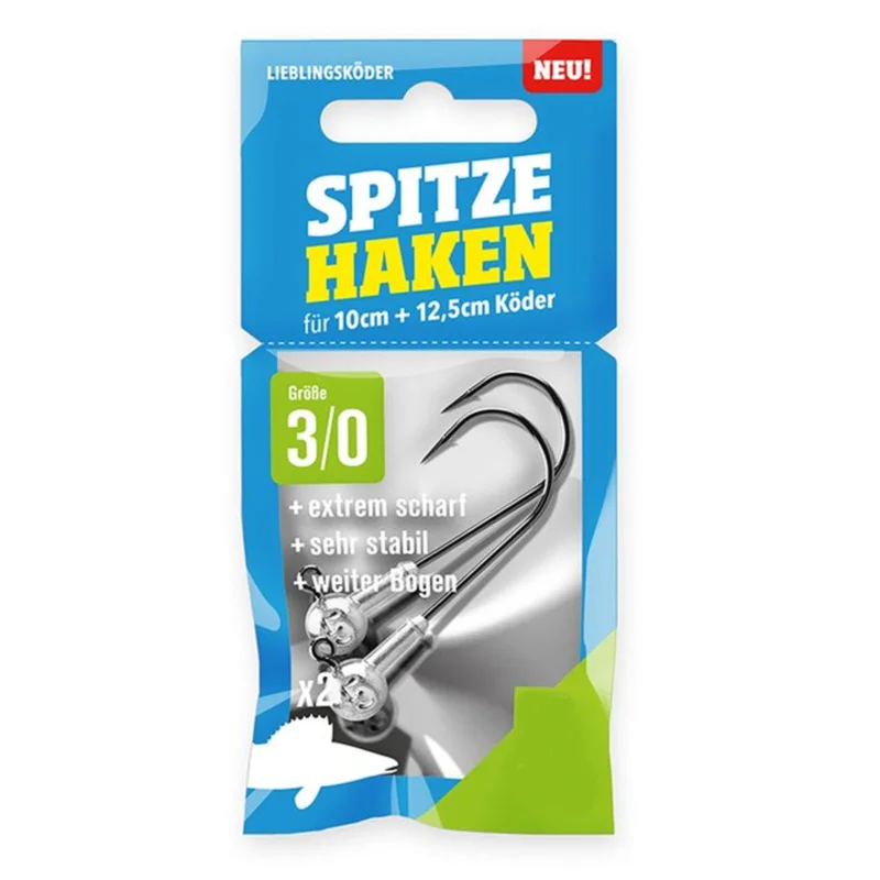 Sichere Zahlung Lieblingsköder Spitze Haken 3/0 14g Jigheads
