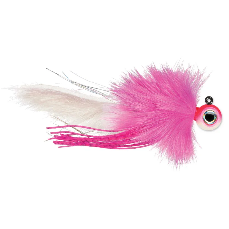 Sonderangebot VMC Twitchin Jig Glow Angel Face UV 10,5g X1 Vertikal-Jigkopf