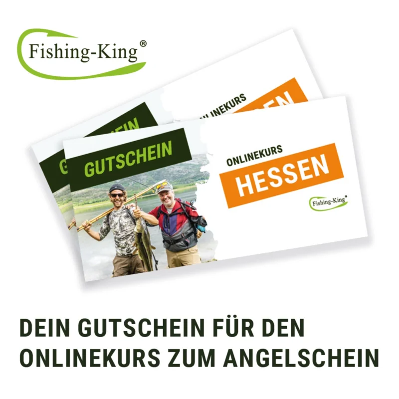 Fishing King Gutschein Onlinekurs zum Angelschein Hessen Finale Aktion