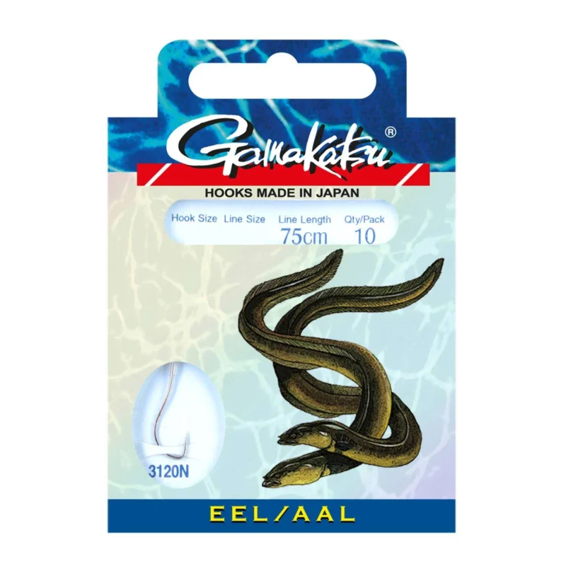 Knallerangebot Gamakatsu Aal 75cm 3120N Gr.4 Vorfachhaken