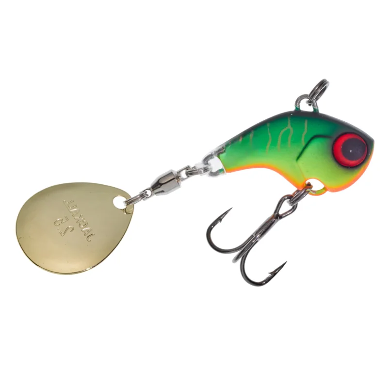 Rabatt ILLEX Deracoup 3/4OZ Mat Tiger Tail Spinner
