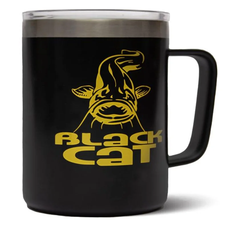 Echt Black Cat Stainless Steel Thermal Mug Thermobecher