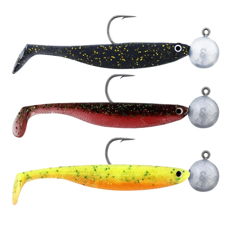 Begrenztes Angebot Westin Shadteez Slim R 'N R 5cm 3g #4 Dark Water Mix 17 3pcs Gummifischset
