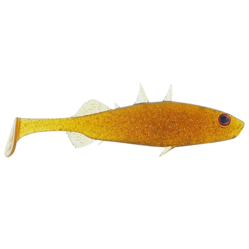 Jetzt Kaufen Westin Stanley The Stickleback Shadtail 5,5cm 1,5g Motoroil Gold 4pcs Gummifisch