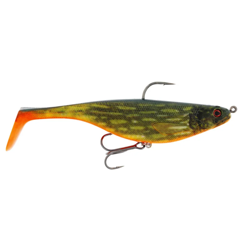 Neue Kollektion Westin Shadteez R2F 16cm 55g Sinking Real Baltic Pike Gummifisch montiert