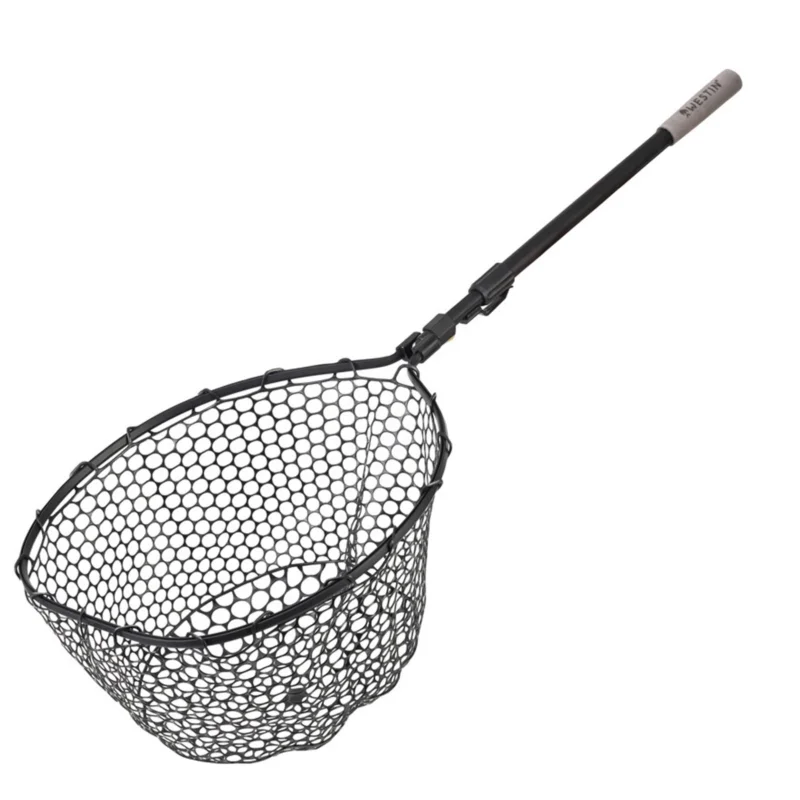 Kracherpreis Westin W3 C&R Adjustable Full Rubber Mesh Landing Net L 45X55X35cm 70/110cm 2Sec Kescher