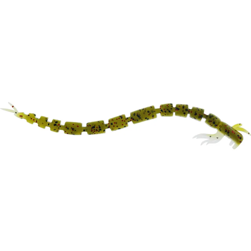 Top-Angebot Westin Bloodteez Worm 5,5cm 0,5g Seaweed Pearl 8pcs Gummiwurm