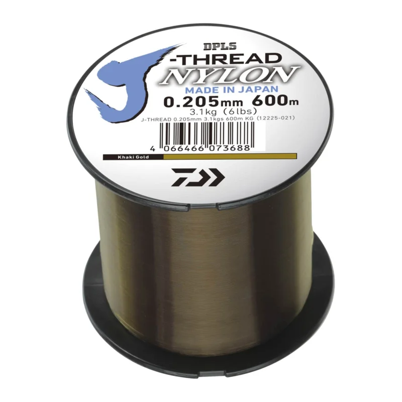 Daiwa J-THREAD 0.205mm 3.1kgs 600m Khaki Gold Monofile Schnur Jetzt Bestellen