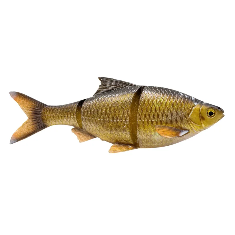 Savage Gear 3D LT Roach 25cm 206g Slow Sinking Clear Rudd Gummifisch Highlight